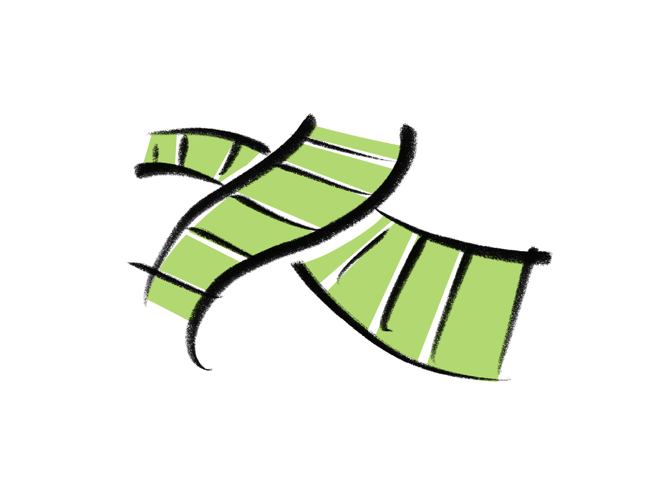 3.2 Zeichne eine Bahn Logo