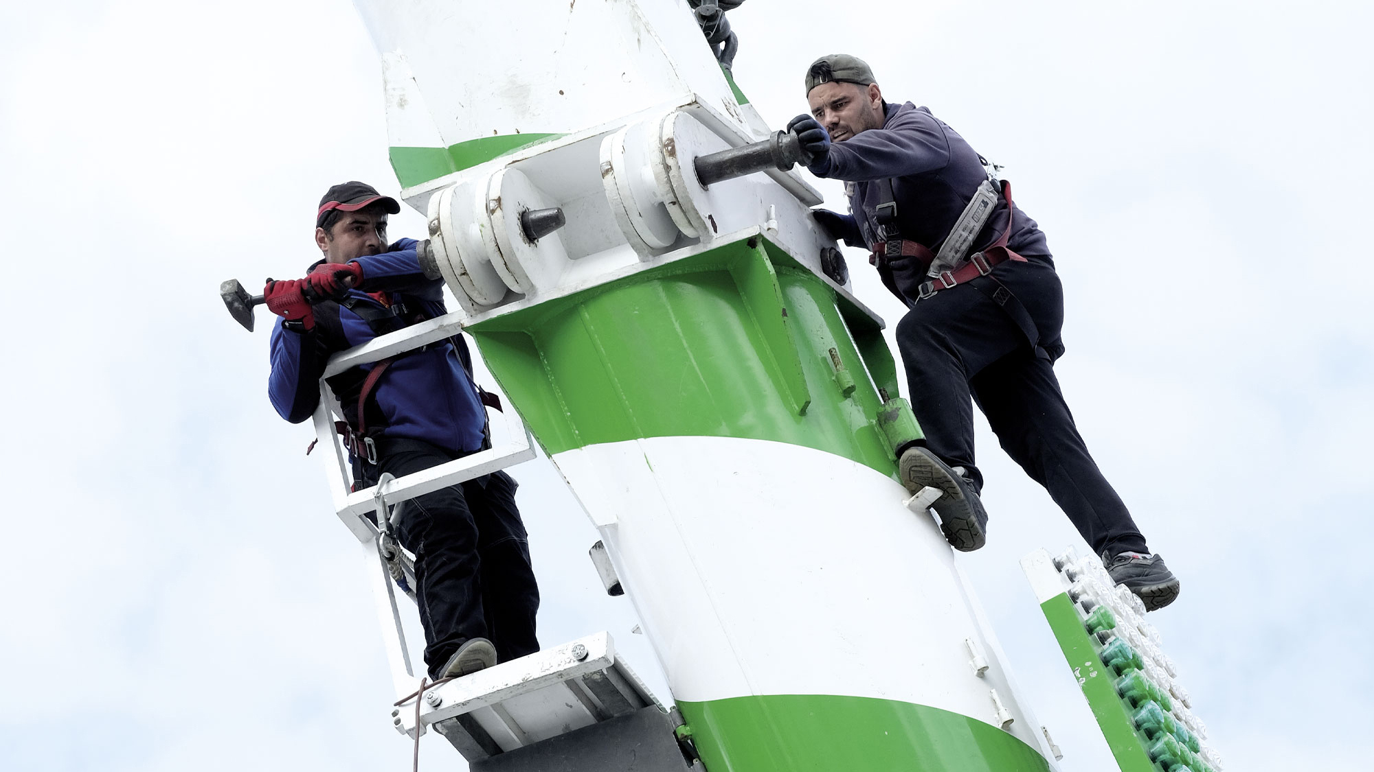 Bauarbeiter. © Christian Lienhard, Basel.