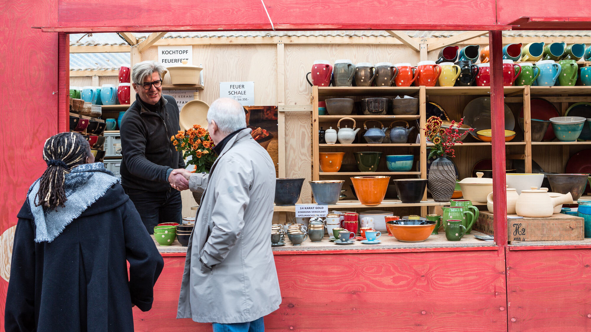 Auf dem Hääfelimäärt dagegen hauptsächlich Keramik.