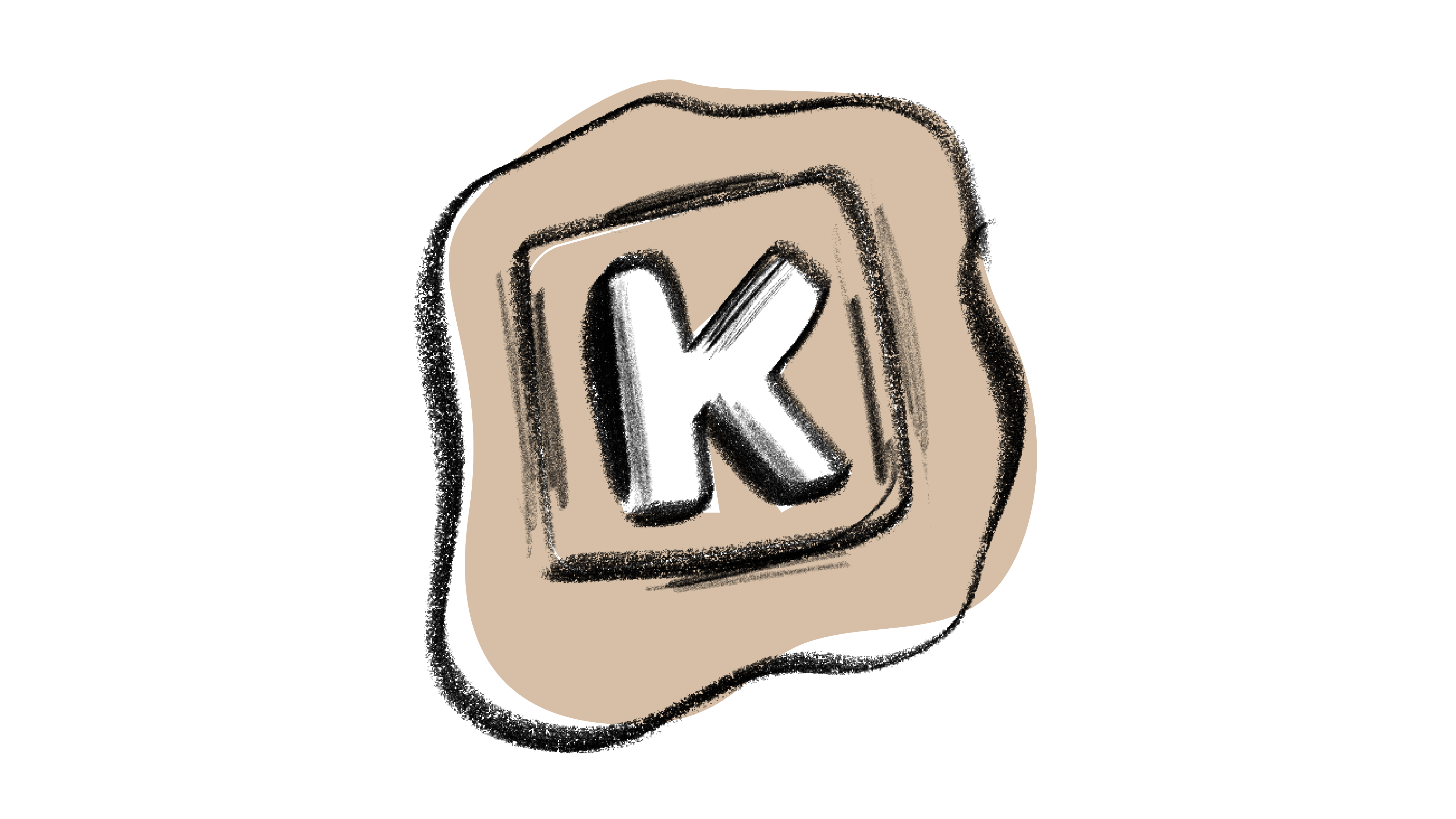 Kartoffelstempel in Wachsklecks