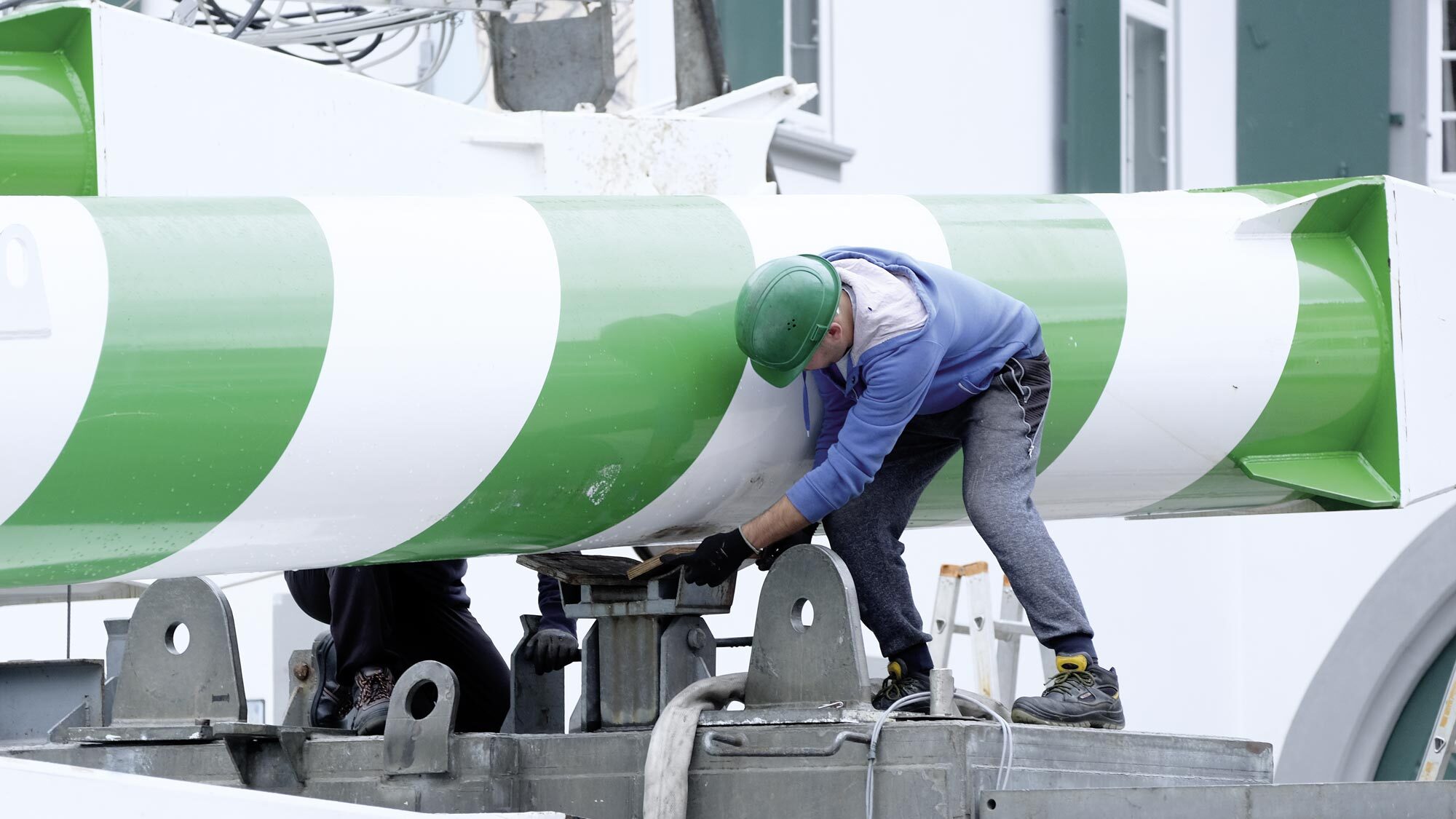Aufbau des Riesenrads: Es ist kurz vor der Herbstmesse, du hilfst beim Aufbau des Riesenrads. Werdet ihr rechtzeitig fertig?